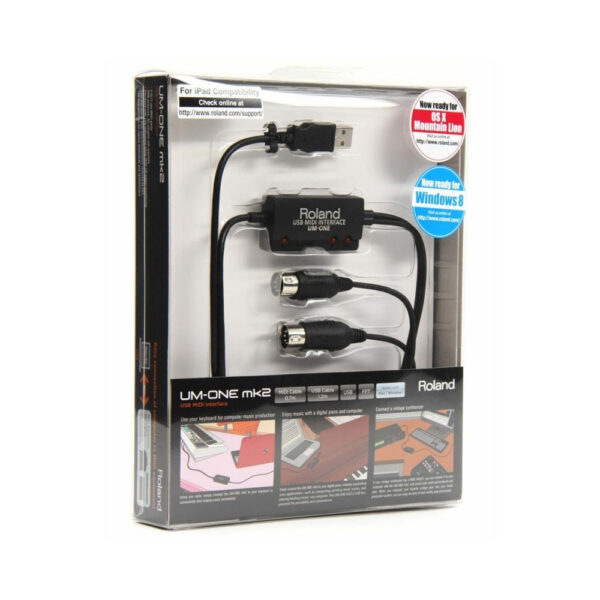 MIDI / USB кабел: Roland UM-ONE mk2 - Image 2